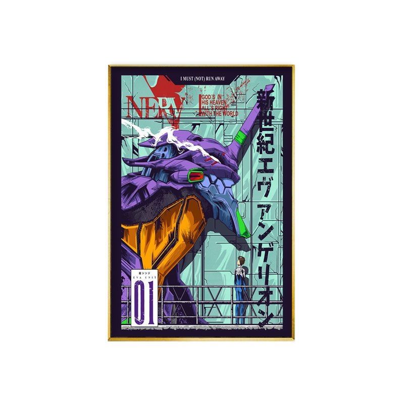 Anime Merchandise Types - EVA-01 テストタイプ アニメグッズ 漫画 かわいいポスター クリエイティブ