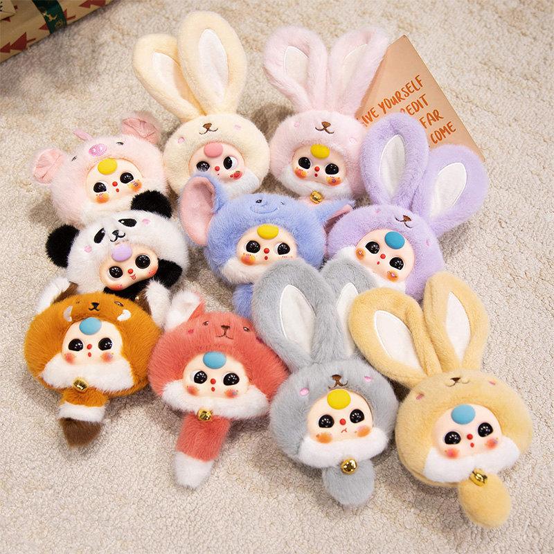 Anime Merchandise Bag - ホット12/23cm漫画エルフ3年ぬいぐるみかわいいアニメウサギペンダントソフトぬいぐるみキーホルダーバッグデコレーション子供誕生日プレゼント