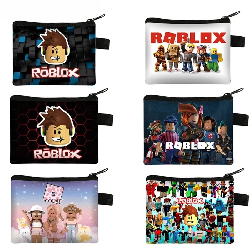 Anime Merchandise Bag - 新しい Robloxs 小銭入れ財布かわいい漫画アニメポータブルマネーコイン収納袋かわいいミニカード財布キーオーガナイザーギフト