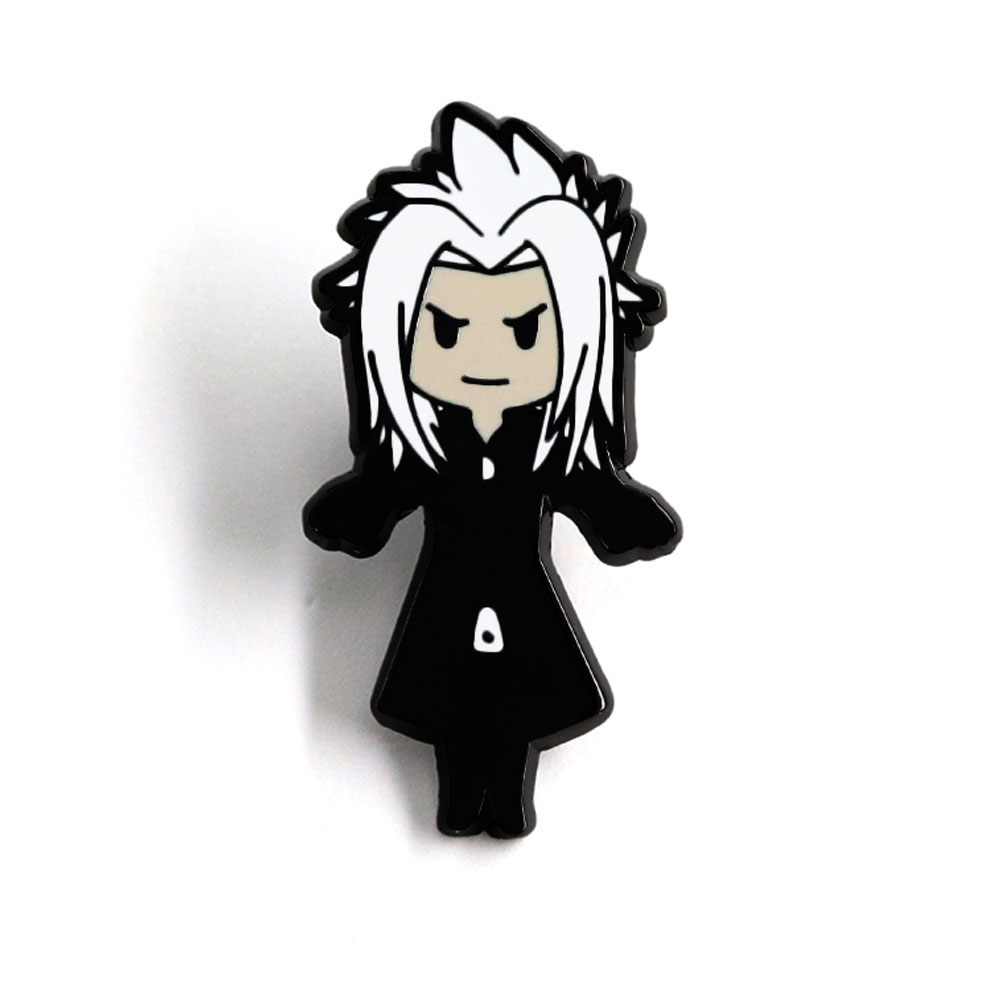 Anime Kingdom Merchandise - キングダム ハーツ ゲームボス ゼムナス ブローチ ブラック