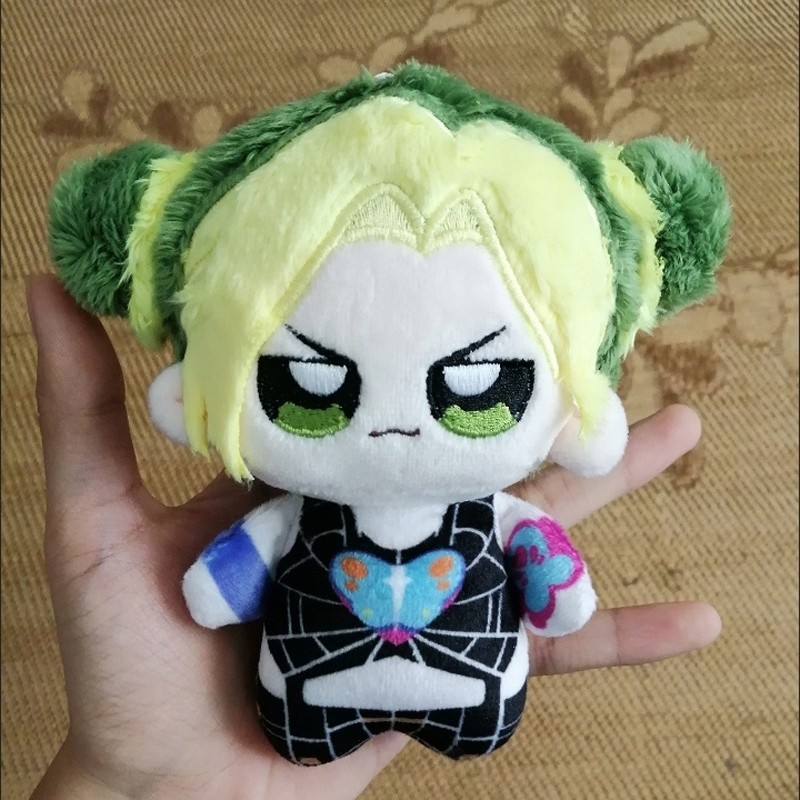 Anime Merchandise For Sale - 10 センチメートルジョリーヌ・クジョぬいぐるみアニメ空条徐倫フィギュアコスプレ綿ぬいぐるみおもちゃペンダントキーホルダー誕生日クリスマスギフト
