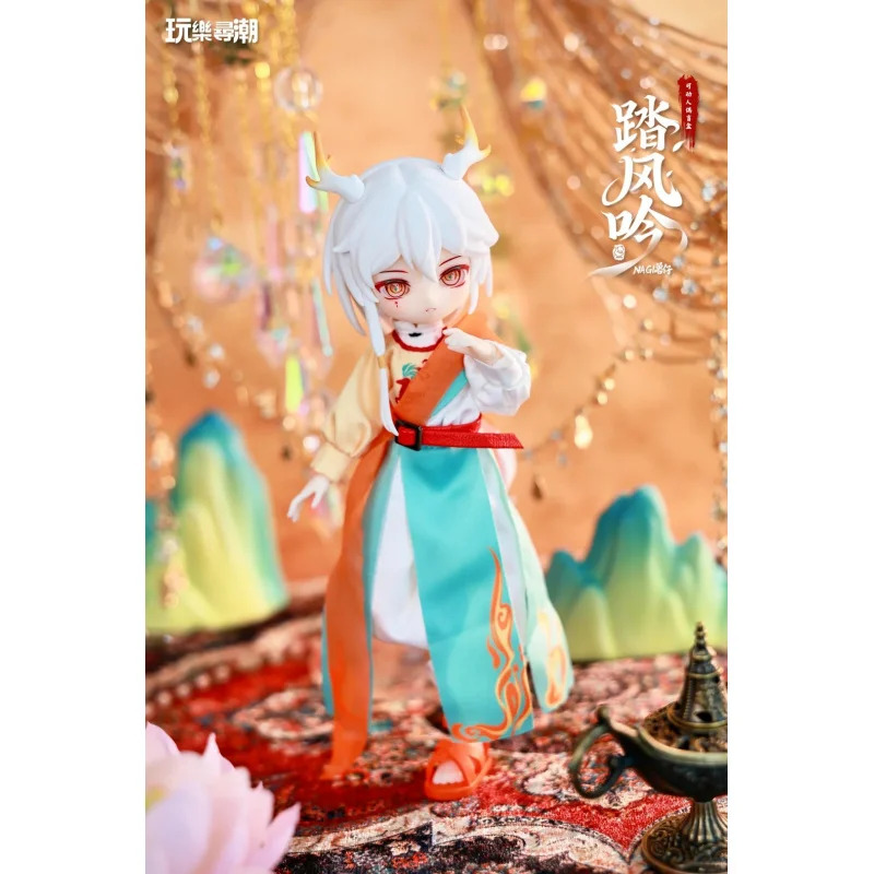 Anime Merchandise For Sale - 新オリジナルナギステップウィスパリングウィンドシリーズBJDブラインドボックスミステリーボックスカイシャカハドールギフトデスクトップオーナメントアニメフィギュアおもちゃ