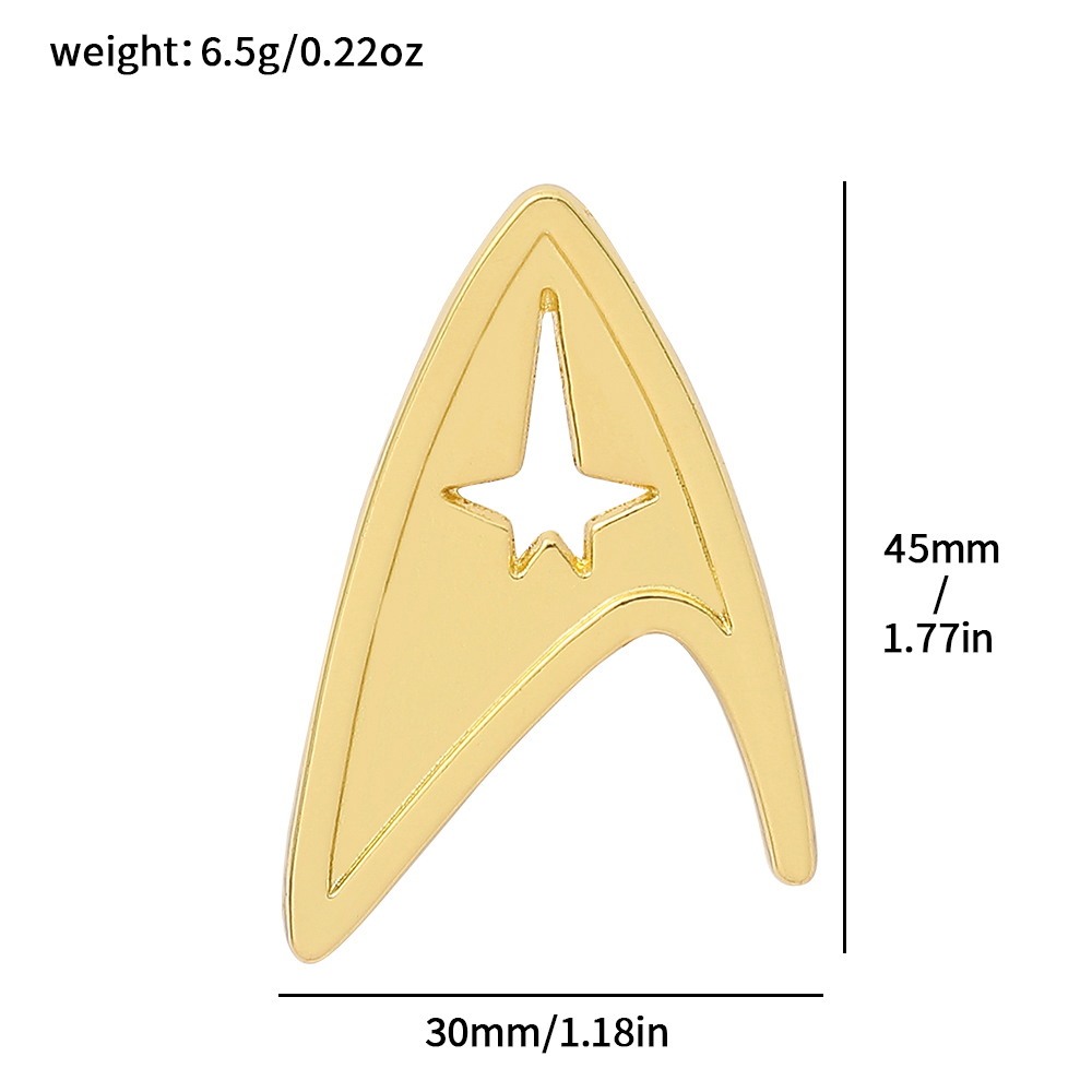 スタートレックエナメルピン SF テレビ愛好家メタルブローチ - Enamel Pin Set のレビューと価格