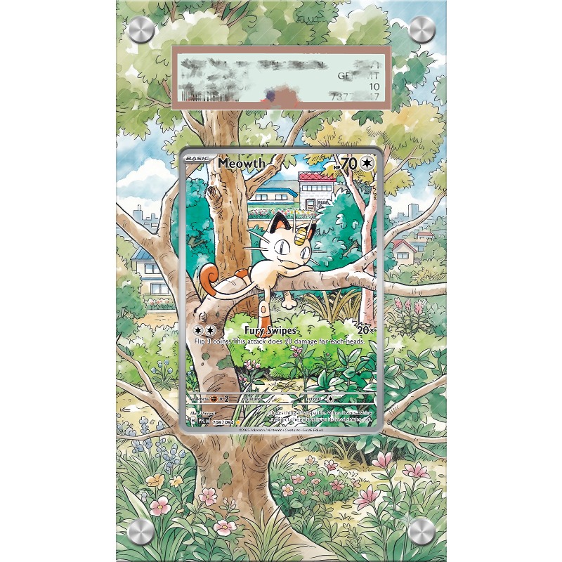 アートディスプレイポケモンニャースカード PTCG キーホル - Anime Merchandise From Japan のレビューと価格