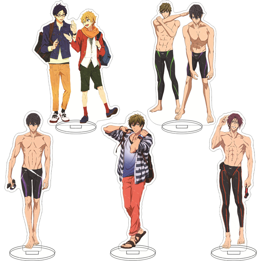 16CMアニメアクリルフィギュア無料！ 七瀬はるか 松岡凛  - Given Anime Merchandise のレビューと価格