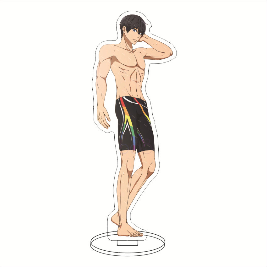 16CMアニメアクリルフィギュア無料！ 七瀬はるか 松岡凛  - Given Anime Merchandise のレビューと価格