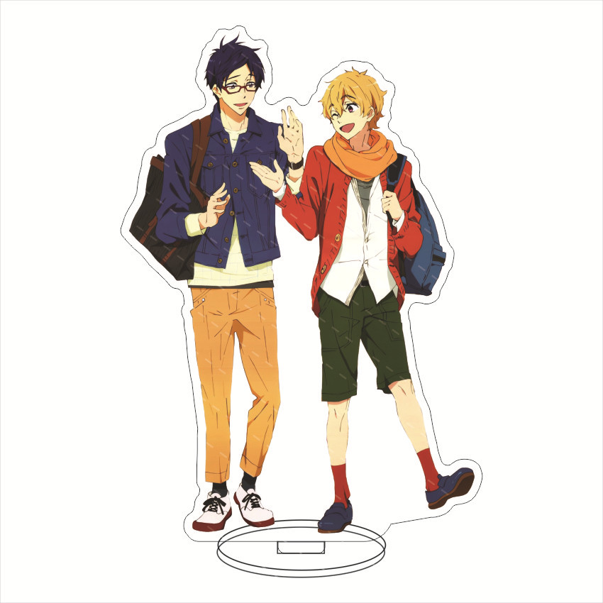 16CMアニメアクリルフィギュア無料！ 七瀬はるか 松岡凛  - Given Anime Merchandise のレビューと価格