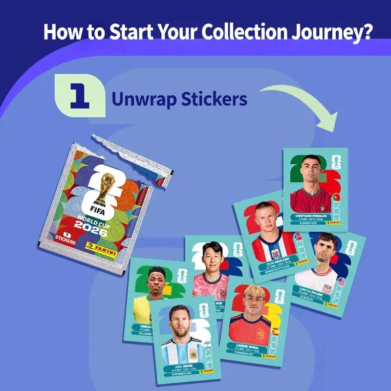 パニーニ FIFAワールドカップ2026 コレクタブルステッ - Sticker Sheet Set のレビューと価格