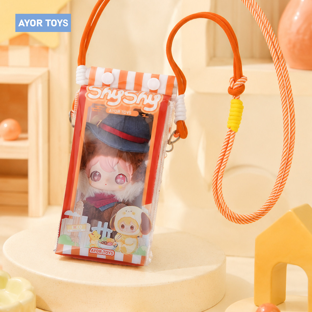 アヨールトイズ シャイシー人形収納バッグ 透明PVCディスプ - Anime Tote Bag のレビューと価格