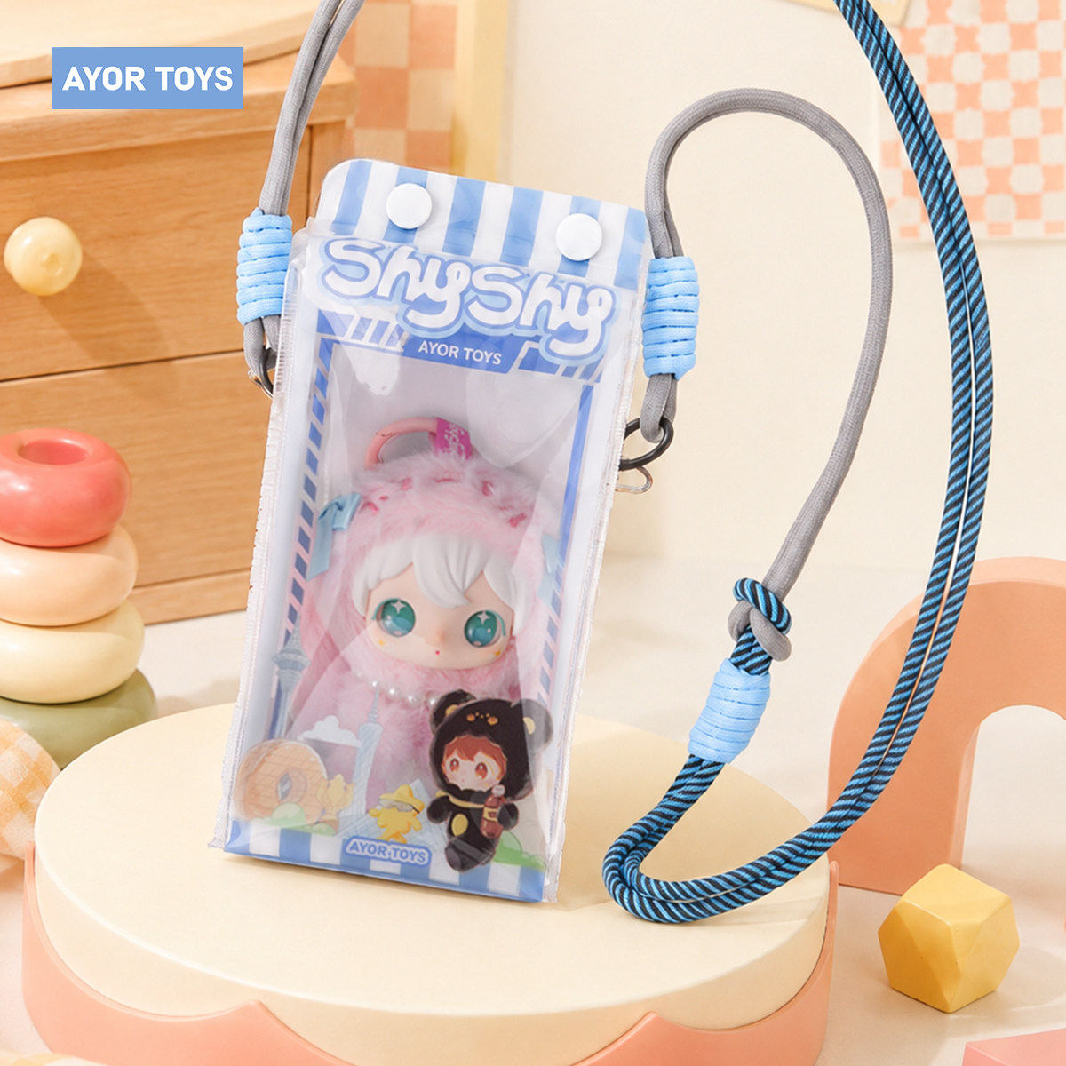 アヨールトイズ シャイシー人形収納バッグ 透明PVCディスプ - Anime Tote Bag のレビューと価格