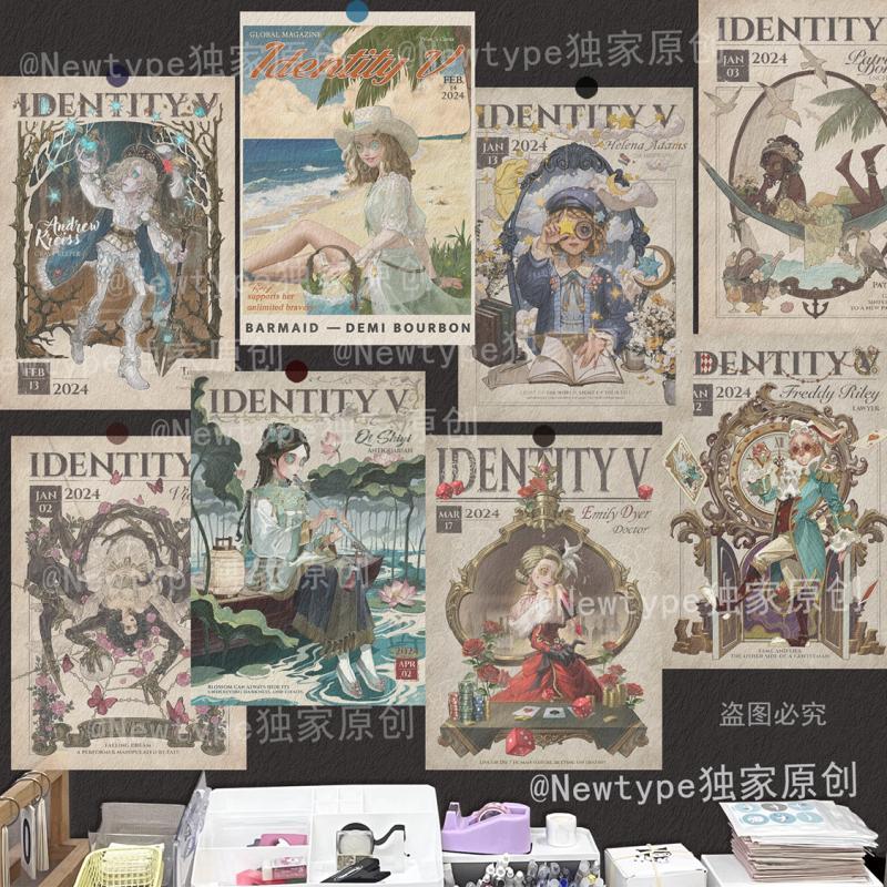 Identity Vシリーズ ゲームポスター A4サイズ 2 - Anime Related Merchandise のレビューと価格