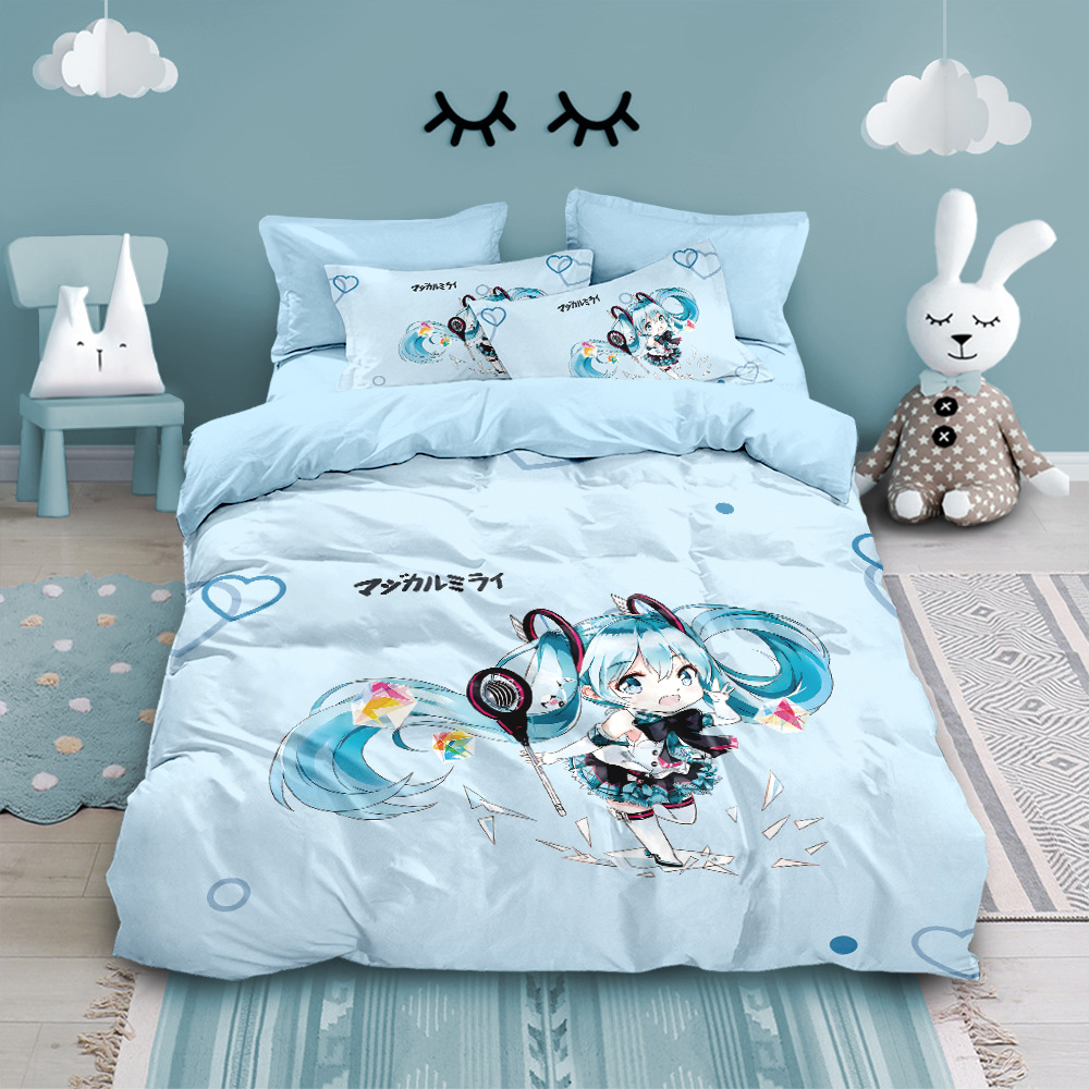アニメ初音ミクグッズ漫画かわいい寝具クリエイティブかわいい女 - Anime Kingdom Merchandise のレビューと価格