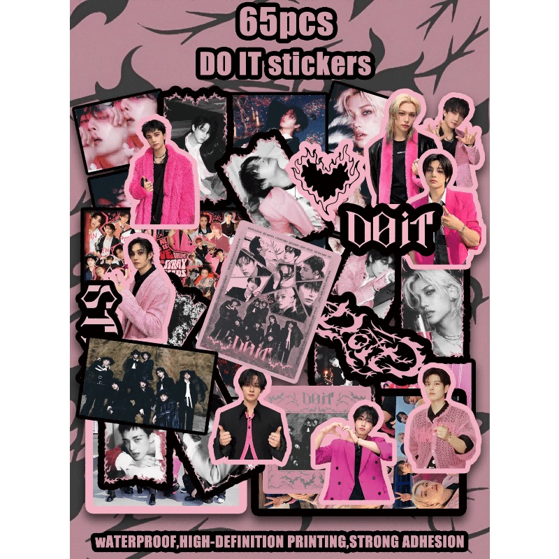 64個/65個/69個 StrayKid、SK、DOIT ス - Sticker Sheet Set のレビューと価格