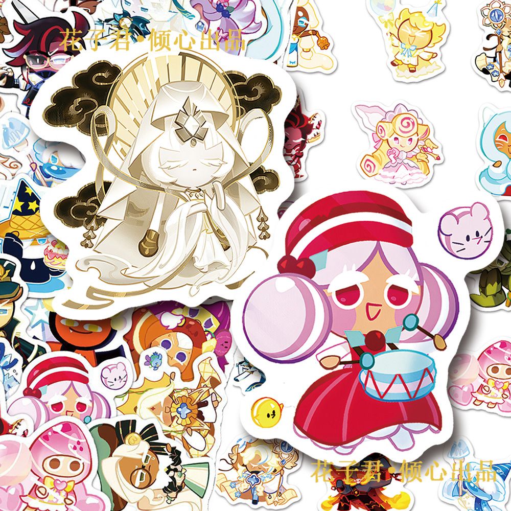 ゲーム「クッキーラン：キングダム」 ‌   楽しいステッカー - Anime Kingdom Merchandise のレビューと価格