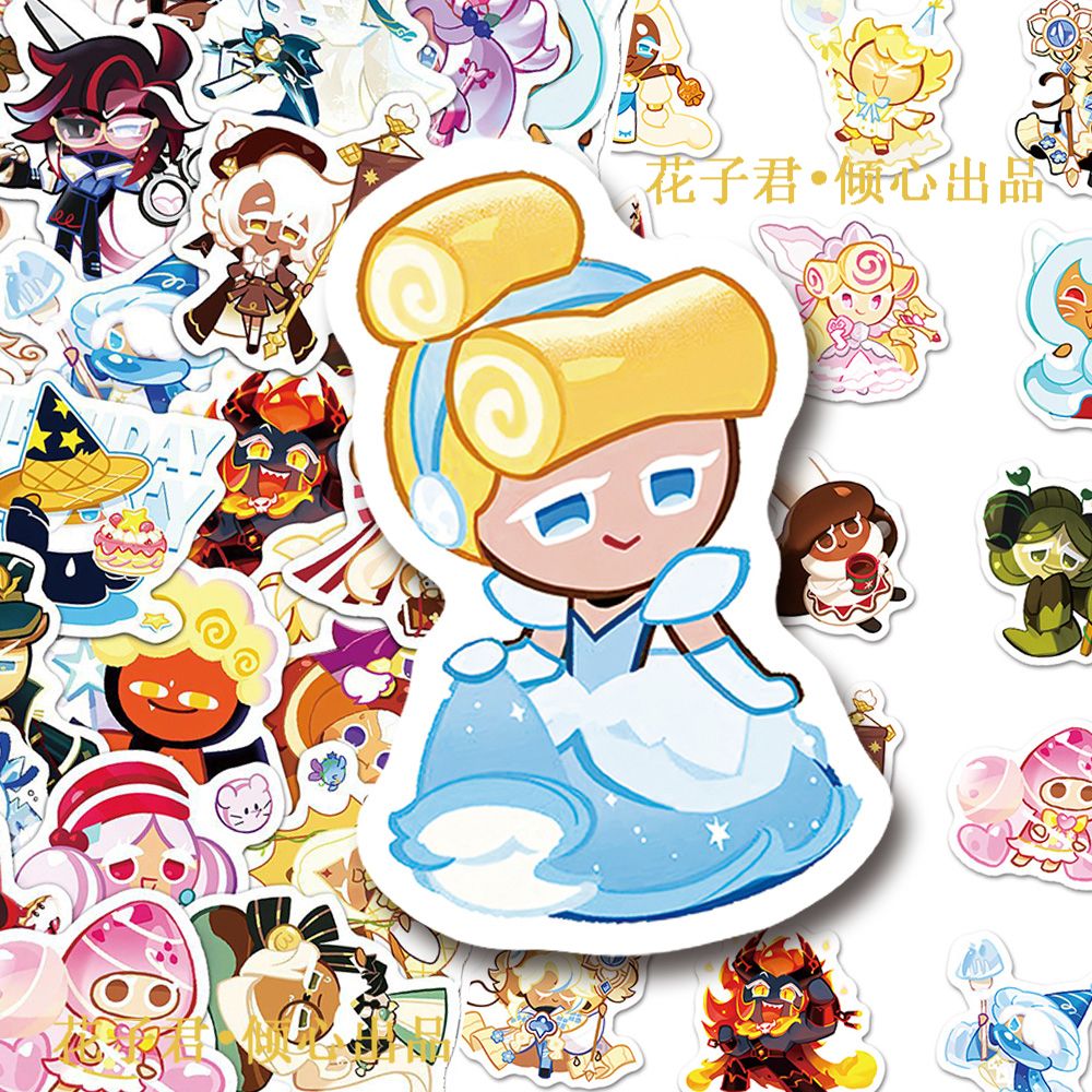ゲーム「クッキーラン：キングダム」 ‌   楽しいステッカー - Anime Kingdom Merchandise のレビューと価格