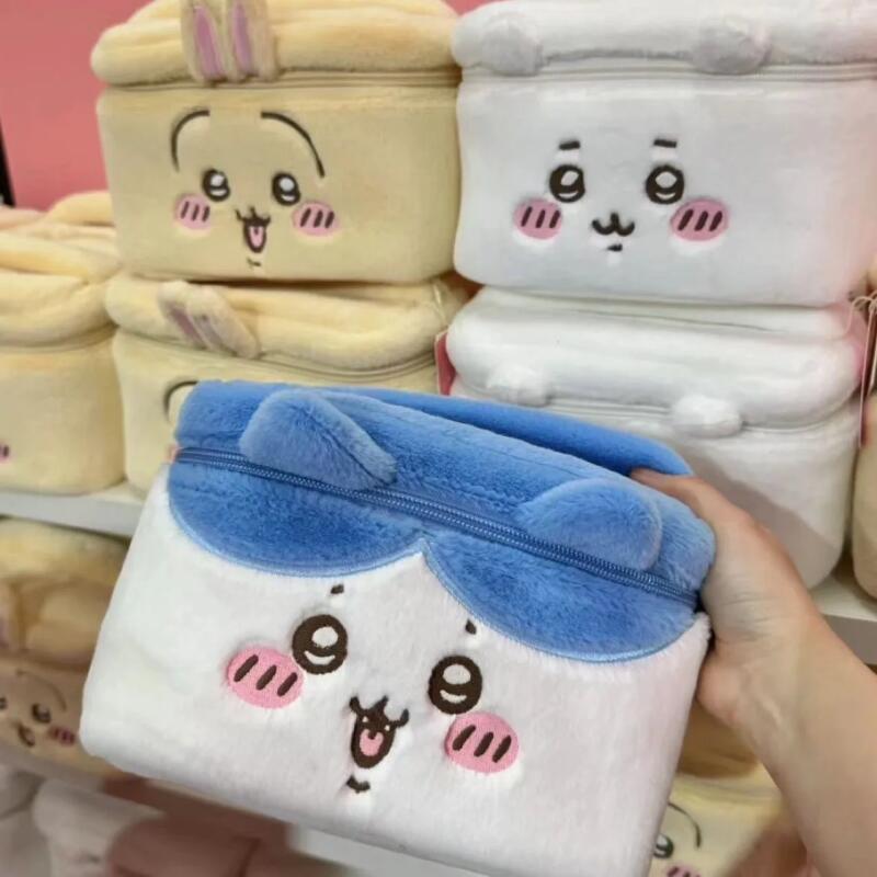 かわいいちいかわ化粧品バッグ大容量マルチポケットデザイン化粧 - Anime Tote Bag のレビューと価格