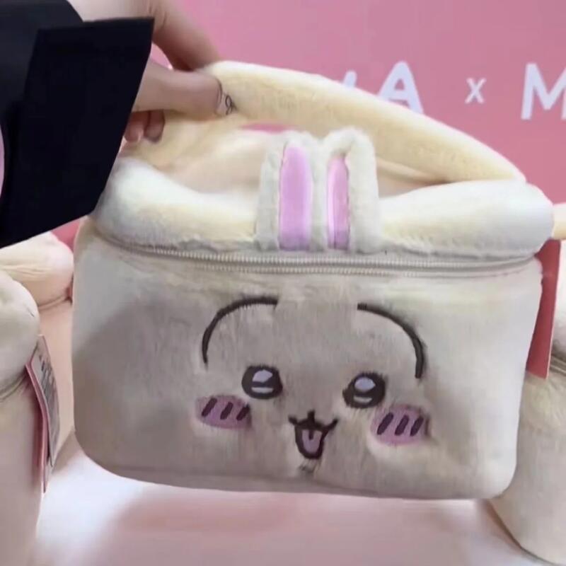 かわいいちいかわ化粧品バッグ大容量マルチポケットデザイン化粧 - Anime Tote Bag のレビューと価格