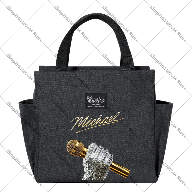 大人のファッションプリント食品断熱バッグキングオブポップ M - Anime Tote Bag のレビューと価格