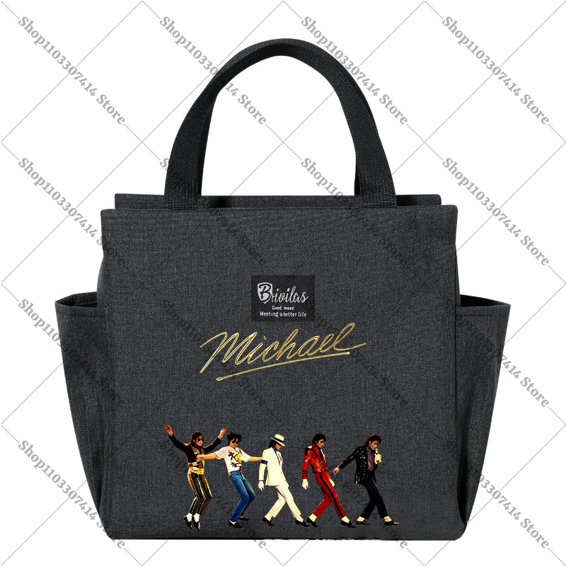 大人のファッションプリント食品断熱バッグキングオブポップ M - Anime Tote Bag のレビューと価格