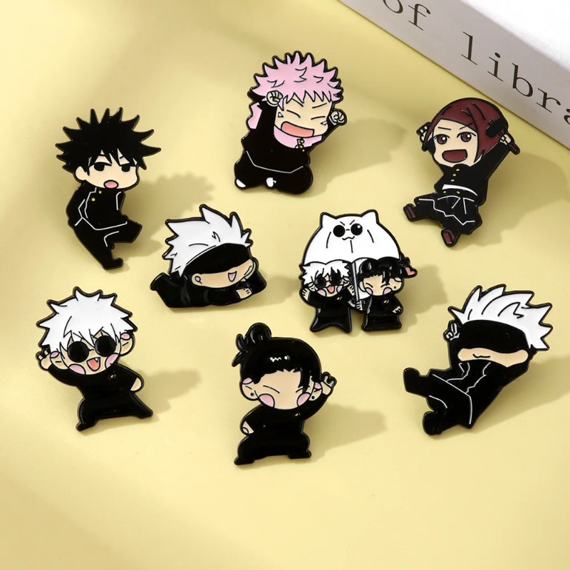 8個セット アニメ イタドリ・ユウジ エナメルピンセット 漫 - Enamel Pin Set のレビューと価格