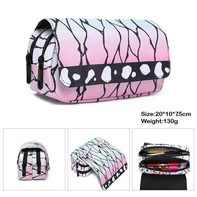 鬼滅の刃 大容量フリップトップペンシルケース ポータブルコス - Anime Merchandise Bag のレビューと価格