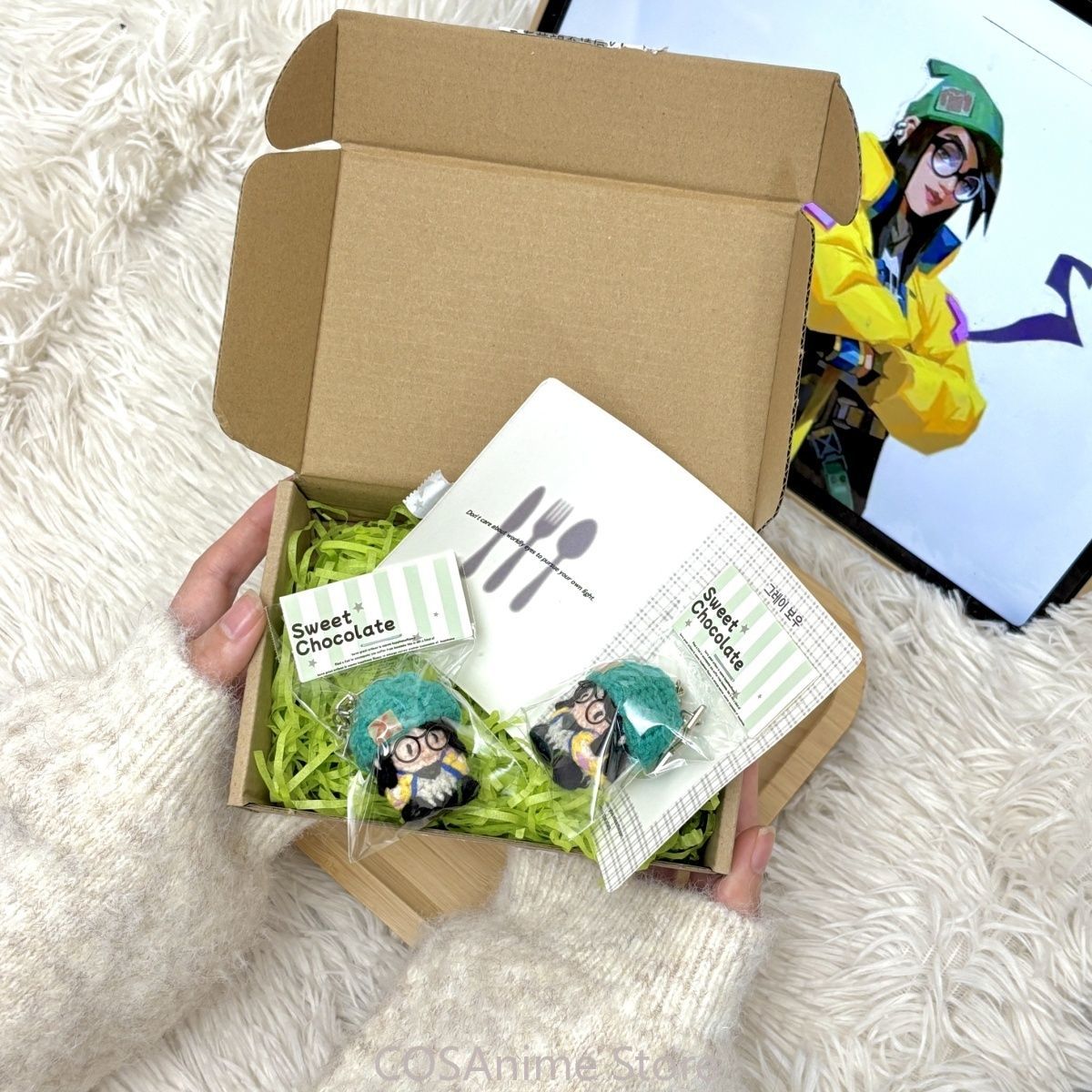 VALORANT キルジョイ ゲームコスプレ ニットボディ  - Anime Merchandise Bag のレビューと価格